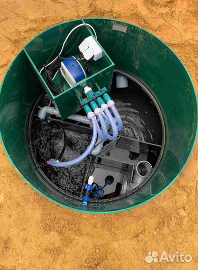 Септик под ключ. Бесплатный выезд