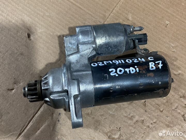 Стартер 02M911024C 2.0tdi Passat B7 Tiguan