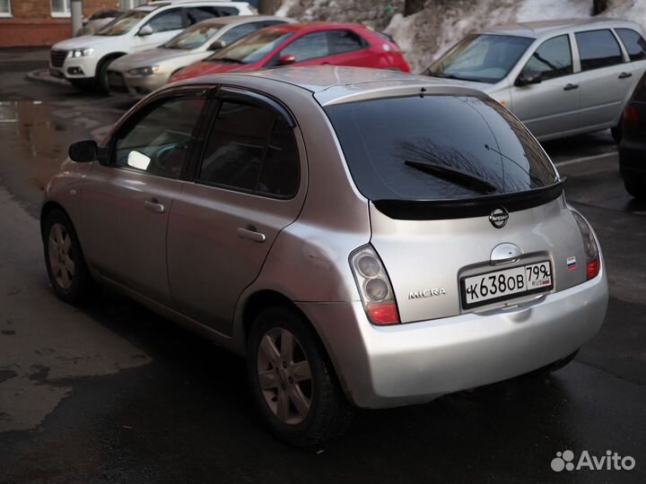 Спойлер для Nissan Micra March K12