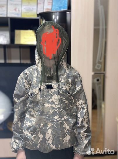 Защитный костюм с маскитной сеткой