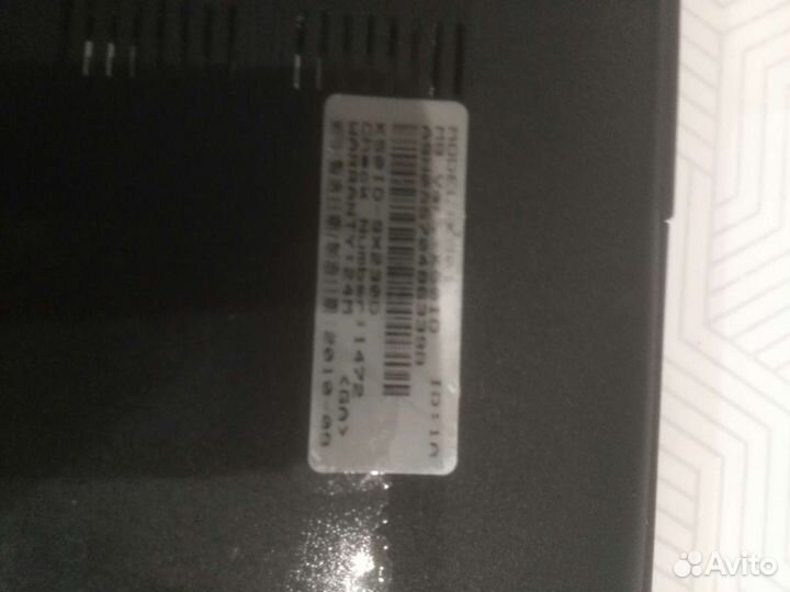 Ноутбук Asus K50i