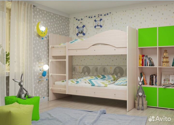 Двухярусная кровать