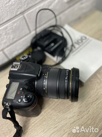 Фотоаппарат Nikon d7100+объектив Sigma17-50, f/2.8 объявление продам