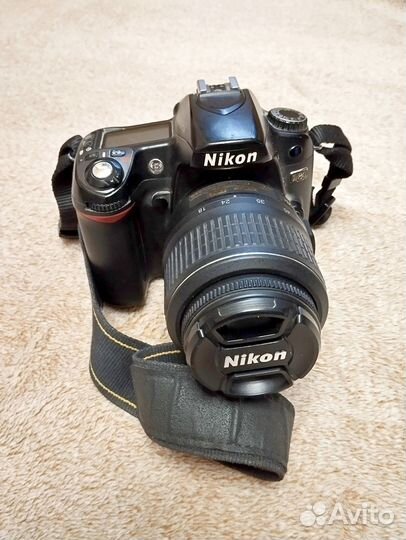 Зеркальный фотоаппарат Nikon D80