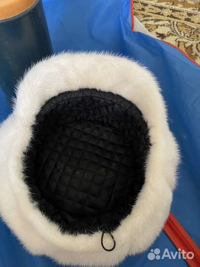 Кепка норковая женская