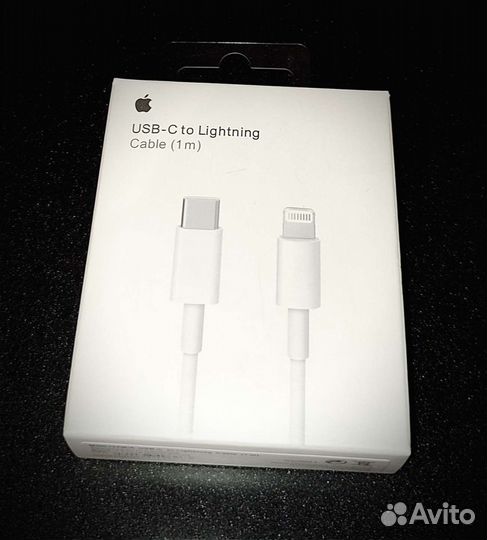 Кабель Apple iPhone Lightning to Type-C (1 в 1, с