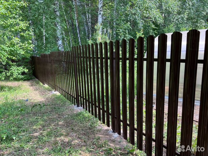 Забор под ключ. Изготовление на заказ