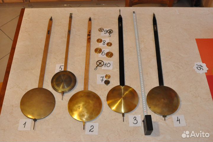 Маятники для разных настенных и каминных часов 5