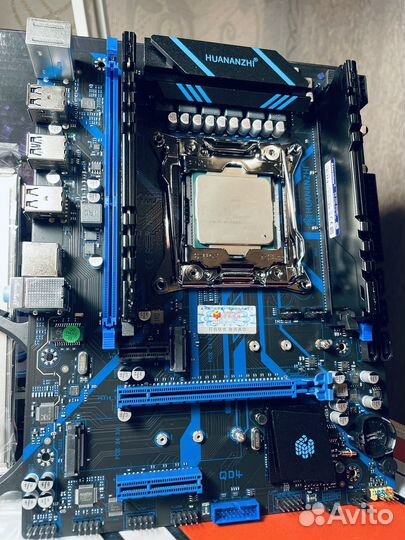 Материнская плата и проц 20 ядр, DDR4 16гб