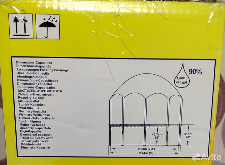 Каркасный бассейн