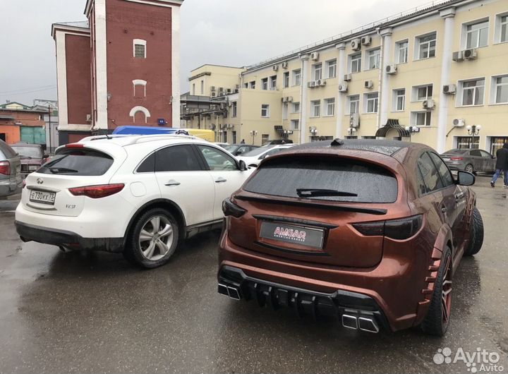 Задний бампер Infiniti fx/qx70 Renegade tuning