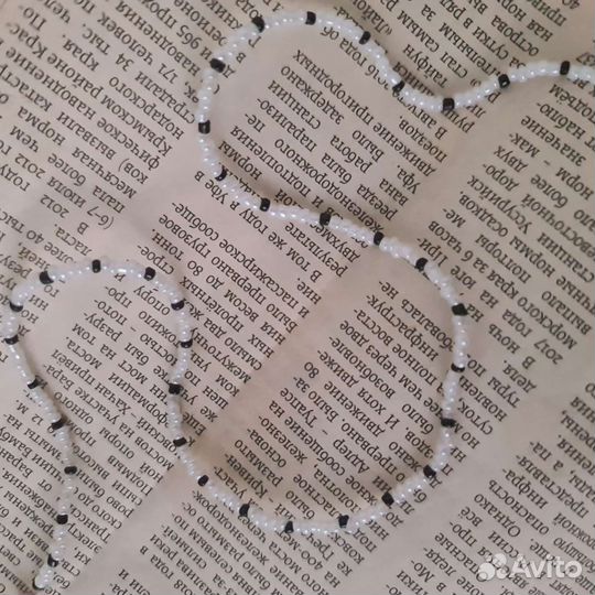 Чокер из бисера