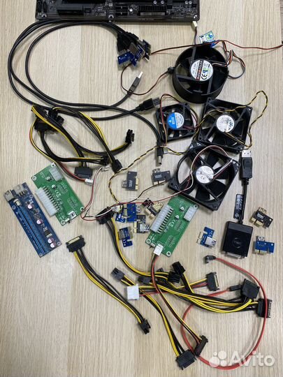 Материнская плата с процессором