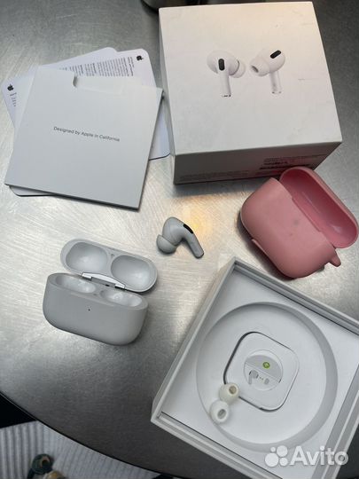 Кейс на apple airpods pro+левый наушник