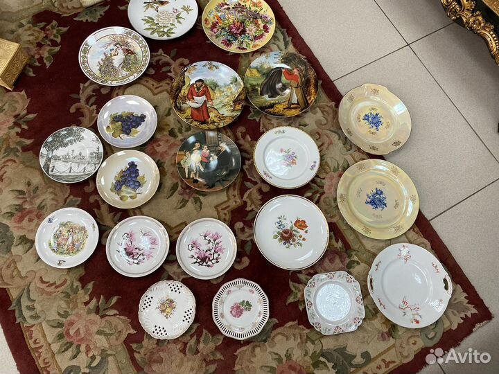Декоративные тарелки винтаж