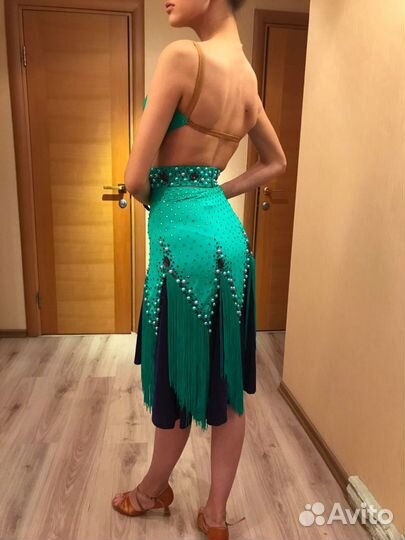 Платье для бальных танцев Латина Ю2