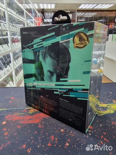 Беспроводные наушники Hoco W30 Fun move