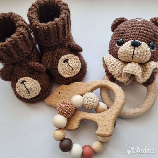 Набор Пинетки, грызунок, погремушка