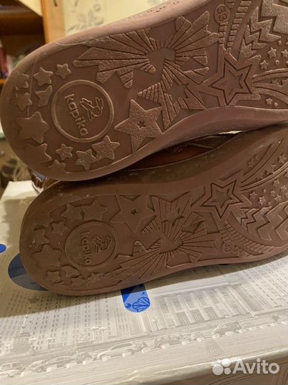 Сапоги для девочки kapika деми 33 размер