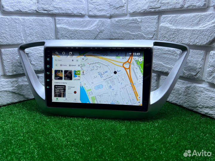 Штатная магнитола Hyundai Solaris 2 2017-20