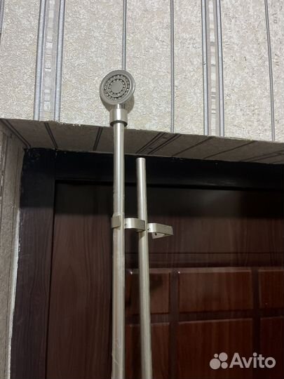 Карниз для штор металлический на два окна