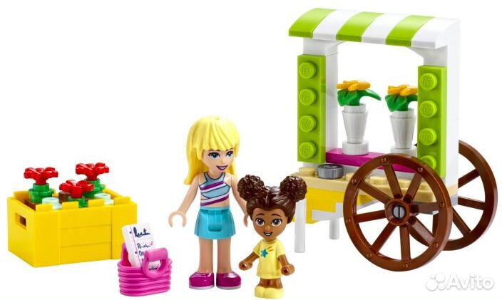 Лего 30413 Цветочная тележка