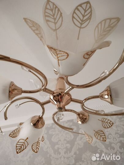 Люстра потолочная бу