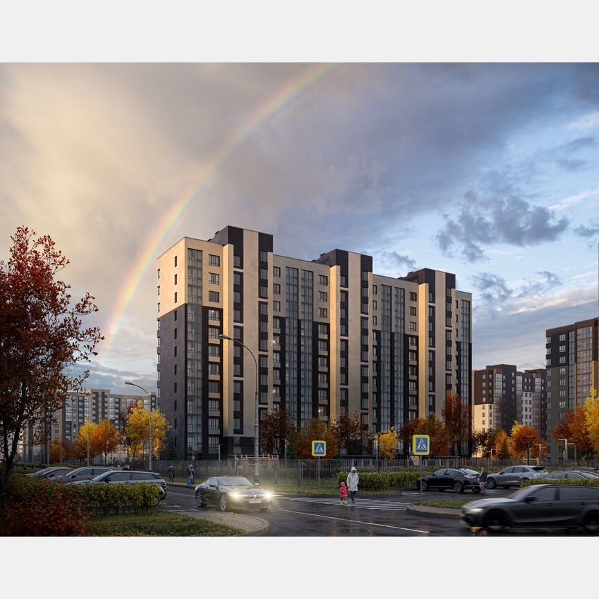 2-к. квартира, 62 м², 9/12 эт.