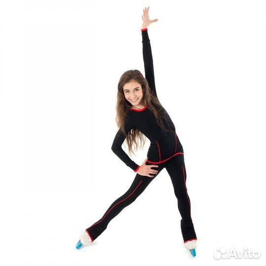 Mondor Лонгслив для фигурного катания, solo майка