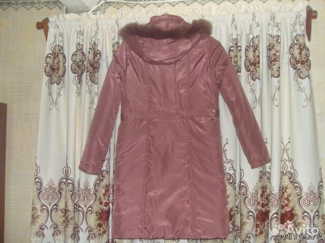 Хорошее зимнее пальто для девочки(рост 146-152)