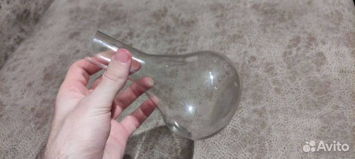 Колба стеклянная лабораторная