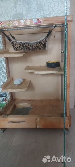 Клетка для шиншиллы бу