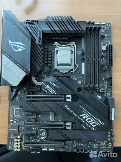 Материнская плата asus rog strix z490-f gaming