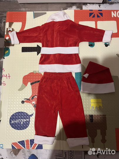 Новогодний костюм деда мороза