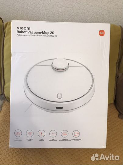 Робот пылесос xiaomi mi robot vacuum mop 2s