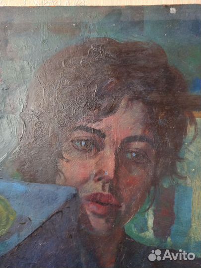 Картина, Соцреализм, В. М. Агафонов, Люба