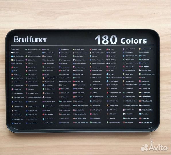 Карандаши цветные Brutfuner 180 цветов