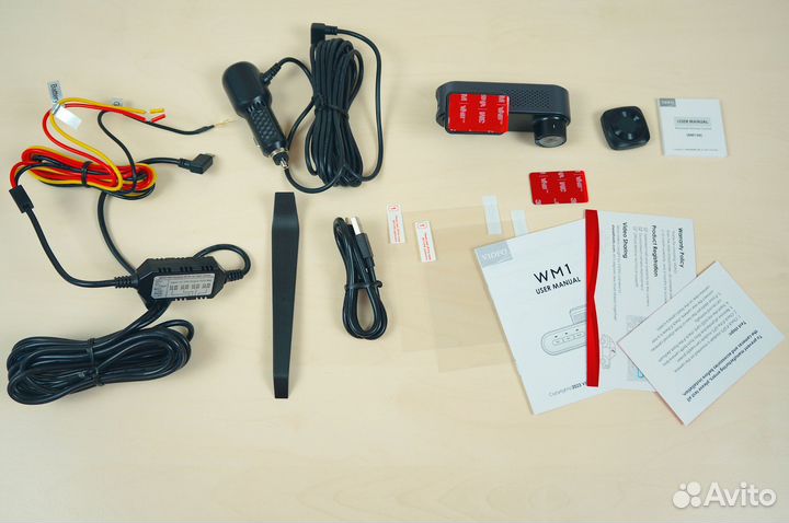 2K Видеорегистратор Viofo WM1 + комплект питания