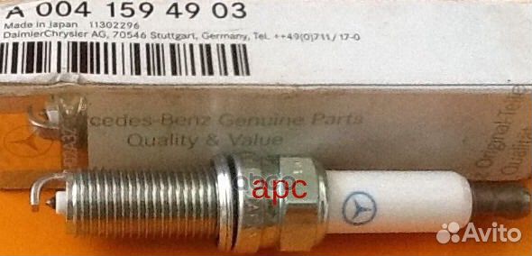 Свеча зажигания A0041594903 mercedes-benz