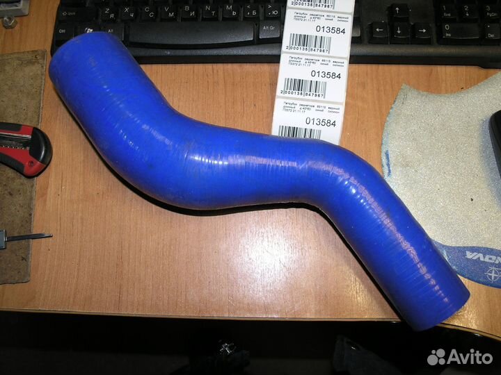 Патрубок радиатора камаз евро верхний (S образный)