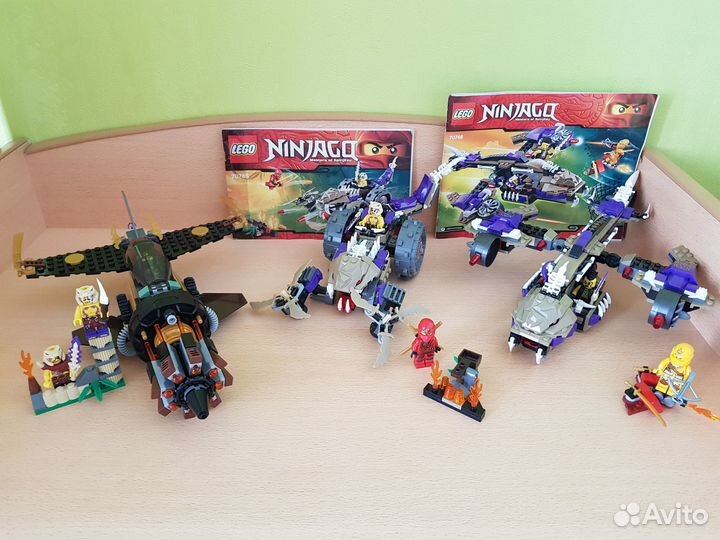 Lego Ninjago Анакондрай 70745,70746,70747