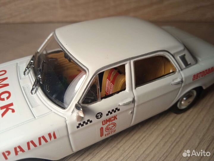 Волга газ-24 такси-ралли