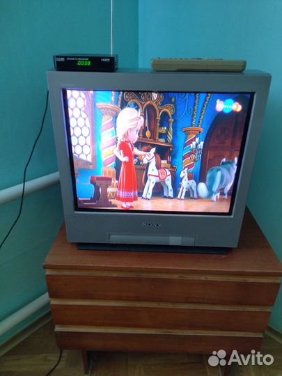 Телевизор sony KV-21FT1K + DVB T2