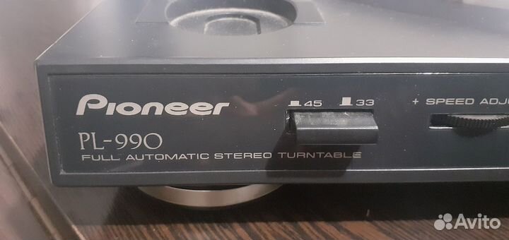 Виниловый проигрыватель Pioneer PL-990