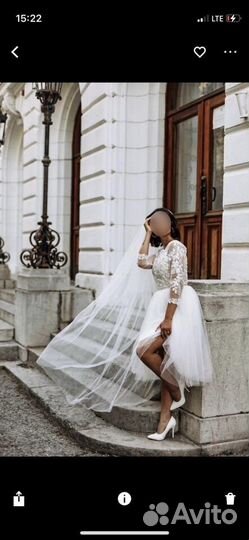 Свадебное платье 42 44