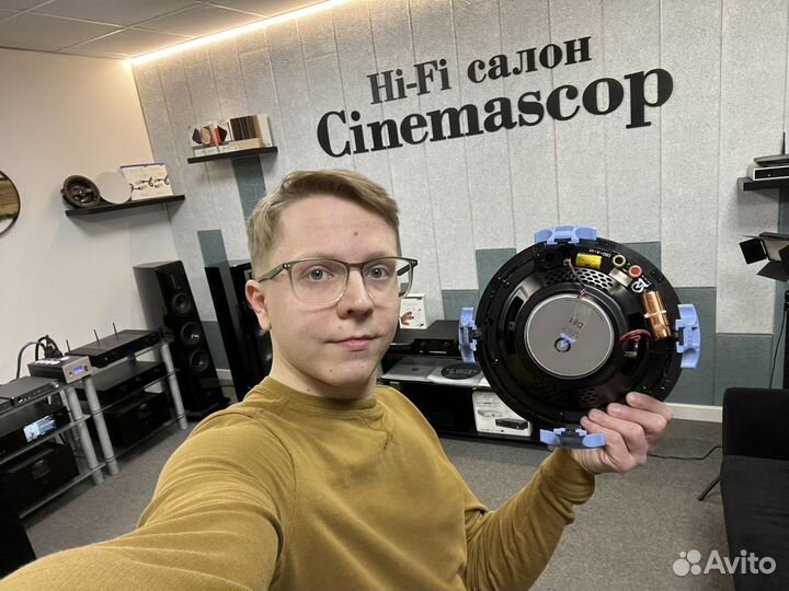 Встраиваемая в потолок акустика