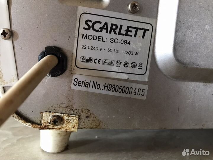 Мини-печь scarlett SC-094 б/у