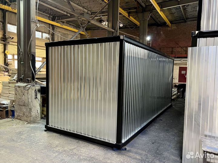 Блок контейнер, бытовка металлическая