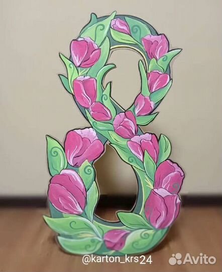 Фотозона и декор из картона