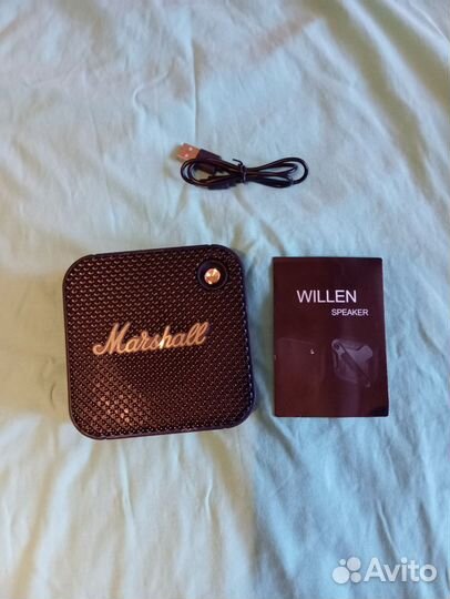 Портативная колонка bluetooth Marshall